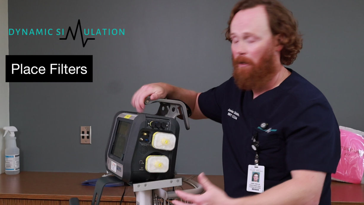 Ventilator Circuit Setup